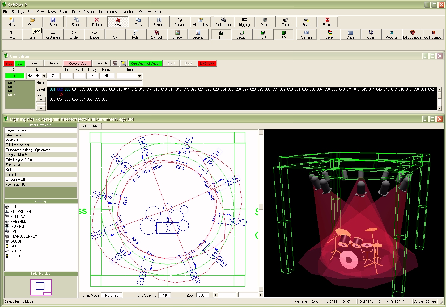 SoftPlot 10 | to use lighting design app live lighting